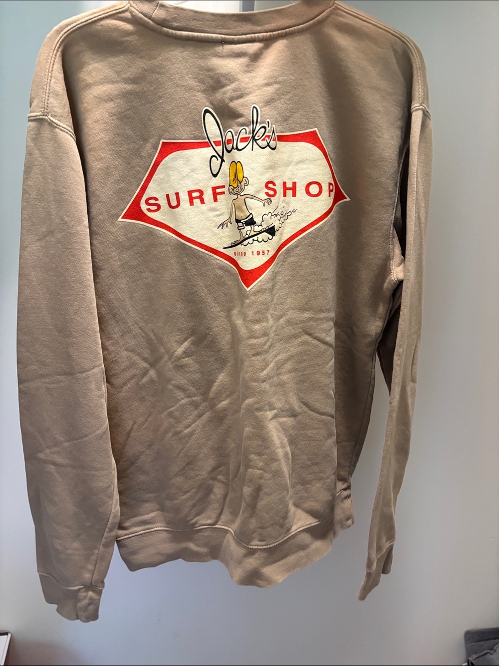 Jack's Surfboards Little Dude Pigment Crewneck Sweatshirt View 3